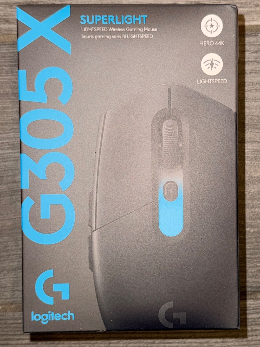 Logitech G305X Superlight Wireless Gaming Mouse Black - Brand new factory sealed